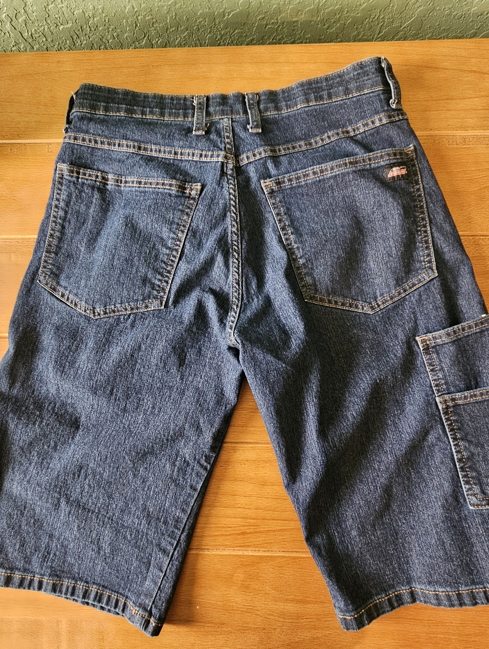 Genuine Dickies Flex Denim Shorts Size 30 - Picture 3 of 10